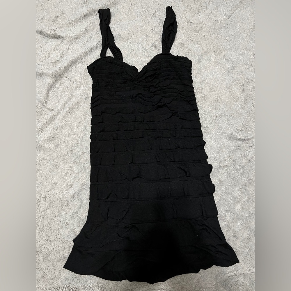 Max studio black dress size L